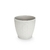 VASO RATTAN PEQUENO REDONDO BRANCO 4,6L.