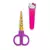 TESOURA ESCOLAR ESTAMPADA COM CAPA HELLO KITTY - BLISTER C/ 1 UND LEO&amp;LEO - comprar online