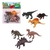 KIT DINOSSAUROS INCRIVEIS PVC WILD 6 PCS