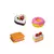 MINI BORRACHA FOOD TRENDS MARMITINHA C/ 4 BORRACHAS - comprar online