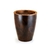 VASO CONICO POLIDO 50 - MARM. MARROM DIAM. 380 X 500 MM