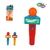MICROFONE VOICE WORLD CART SRT COR