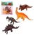 KIT DINOSSAUROS PVC ADVENTURERS 4 PCS