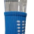 Meias Futebol Antiderrapante Cano Baixo - Azul com detalhes em branco e preto - loja online