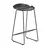 Taburete MILO base trineo