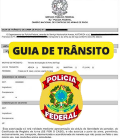 Emissão de Guia de Trânsito para Arma de Fogo - PF