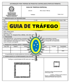 Emissão de Guia de Tráfego para Arma de Fogo - CAC