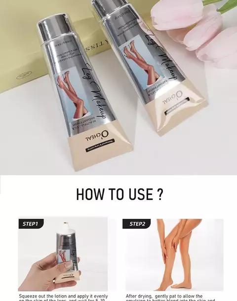 OCHEAL 100ml Beleza Perna Creme Maquiagem Cobertura Corporal Corretivo À Prova