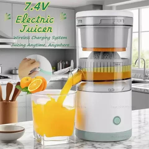 Extrator de suco portátil, totalmente automático, espremedor doméstico de fru