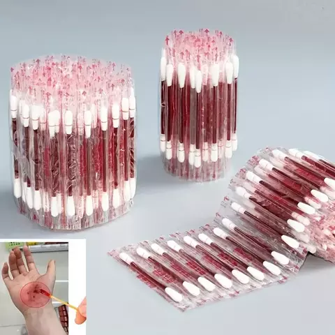 Cotonetes de iodo para desinfetar feridas 50 cotonetes/rolo