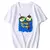 Camiseta de anime aventura masculina, tops casuais, roupas kawaii, Jake e Finn, - comprar online