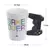 Handmade Ceramic Coffee Cup, 3D Game Handle Style, Home Breakfast Milk Cup, Jogador do jogo, Copos de presente de aniversário criativos, 350ml