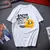 Camiseta de anime aventura masculina, tops casuais, roupas kawaii, Jake e Finn, - comprar online
