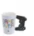Handmade Ceramic Coffee Cup, 3D Game Handle Style, Home Breakfast Milk Cup, Jogador do jogo, Copos de presente de aniversário criativos, 350ml - loja online