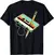 Camiseta retrô vintage masculina, camiseta de música, fita cassete dos anos 80, lápis, roupas dos anos 80 - Conexao Geek Virtual