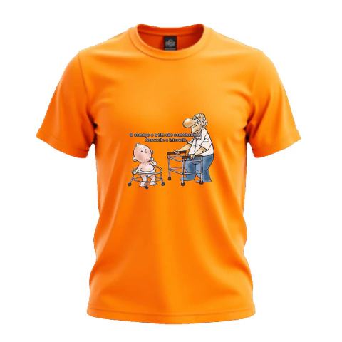 Blusa masculina - 058 Começo e fim