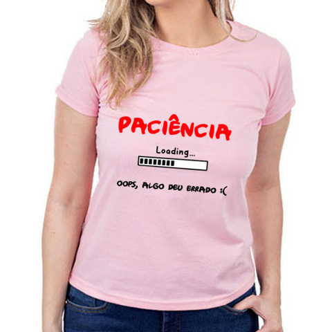 Blusa Feminina - 633 Paciência - comprar online