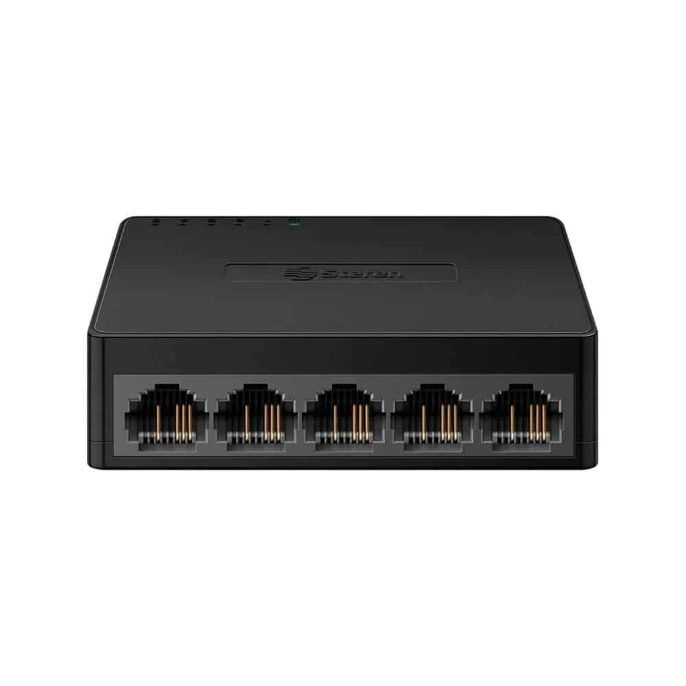 Switch Fast Ethernet de 5 puertos Steren
