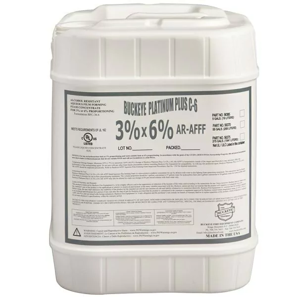 Espuma Buckeye AFFF ARC al 3x6 porciento bidon de 19 L Mod. 56385