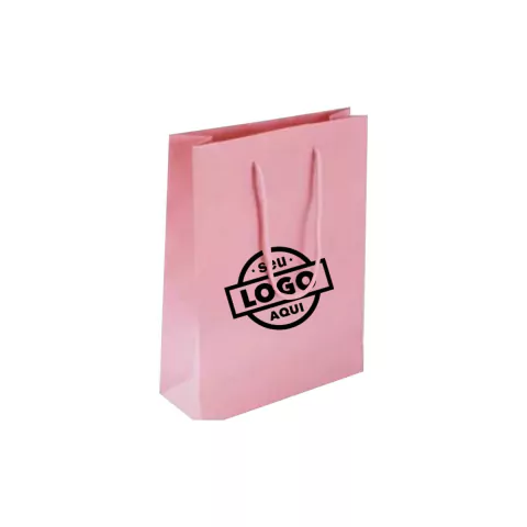 Sacolas de Papel Branca Colorida Personalizadas 31x39CM 50 Unidades - loja online