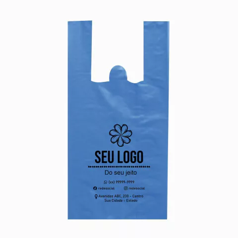 SACOLA ALÇA CAMISETA PERSONALIZADAS 90x100CM 1000 Unidades na internet