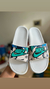 Ojotas Nike azul con celeste