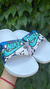 Ojotas Nike azul con celeste - comprar online
