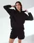 Campera Anorak negra