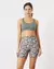 Biker camuflada salmon - comprar online