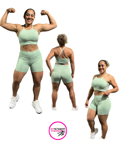 CONJUNTO CROSSFITEIRA VERDE - comprar online