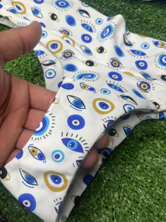 BIQUINI AZUL OLHO GREGO -HOT PANT na internet