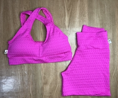 CONJ ROSA BROCADO - comprar online