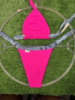 BIQUÍNI DE FITA NEON PINK - comprar online