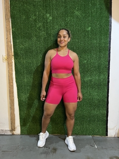 CONJUNTO CROSSFITEIRA VERMELHO CEREJA - Bia Vesty