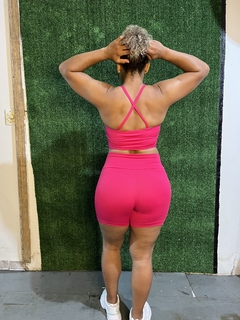 Imagem do CONJUNTO CROSSFITEIRA VERMELHO CEREJA