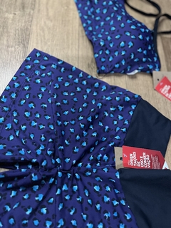 CONJUNTO ONÇA AZUL - Bia Vesty