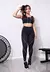 Calça Legging Fitness Academia Cintura Alta Preta com Detalhe Lateral em Vivo Branco | REF: SV36 - Ks da Moda | Fitness & Casual | Looks para Todos os Momentos