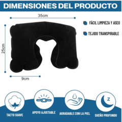 2X1 ALMOHADA INFLABLE PARA CUELLO LAMBO en internet