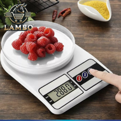 BALANZA DIGITAL DE COCINA LAMBO + TERMOMETRO DIGITAL DE REGALO! - comprar online