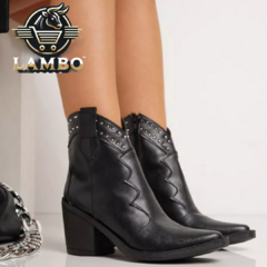 BOTAS TEXANAS NEGRAS LAMBO