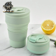 2X1 TAZA TERMICA PLEGABLE DE SILICONA LAMBO