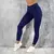 Calças de ioga elásticas para mulheres, leggings fitness, calças corrida