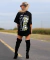 Remera - Flora - Black - comprar online