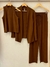 CONJUNTO ALEGRA CARDIGAN,REGATA,CALCA DEL AMO - loja online