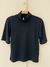 BLUSA CANELADA GOLA ALTA E MANGA CURTA DEL AMO - ALDALI Shop