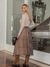 SAIA TULE ANIMAL PRINT PLISSADO - comprar online