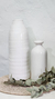 Florero cerámica wabi blanco - comprar online