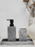 Set de baño x 3 piedra - comprar online