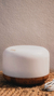 Humidificador/aromatizador base simil madera - LOTMORTEROS