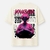 Camiseta Oversized Estatua Rosa - loja online